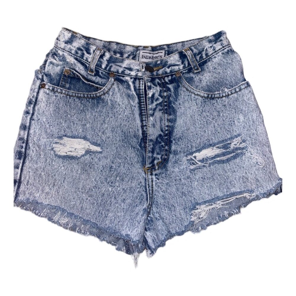Distressed mom shorts 00